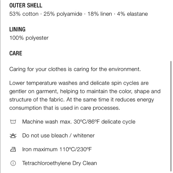 Zara Stretchy Linen Blend Dress - Picture 15 of 15